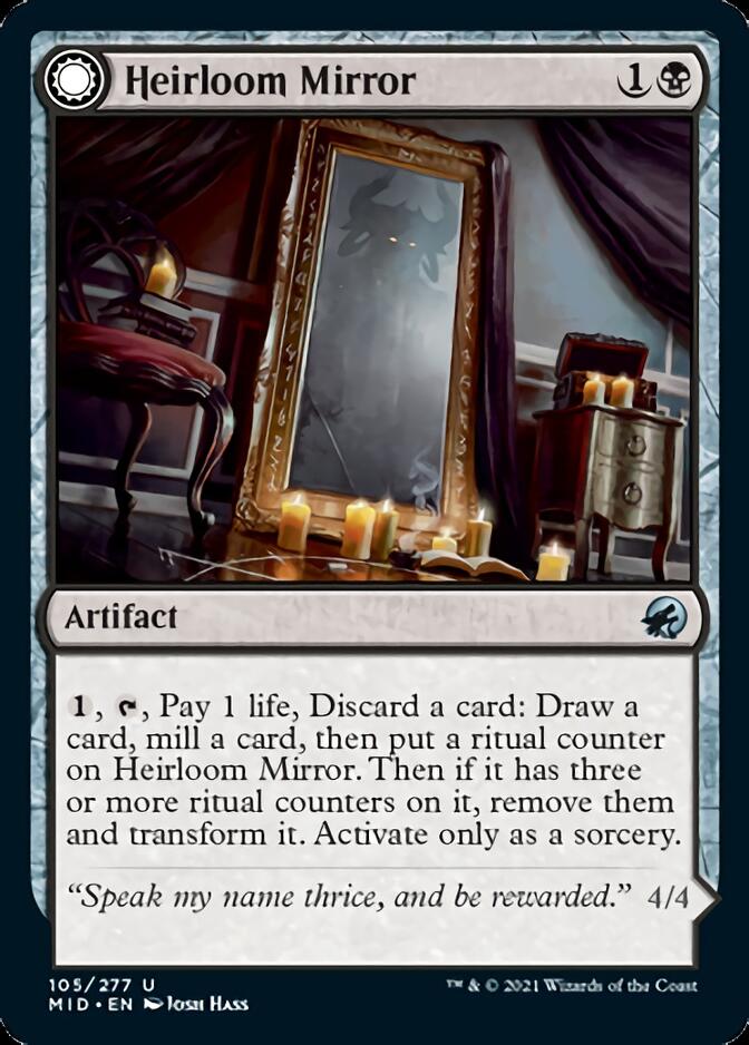 Heirloom Mirror // Inherited Fiend [Innistrad: Midnight Hunt] - The Mythic Store | 24h Order Processing
