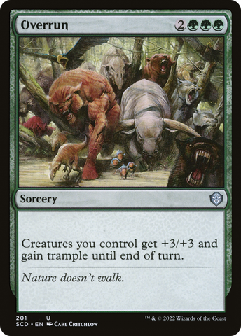 Overrun [Starter Commander Decks] - The Mythic Store | 24h Order Processing