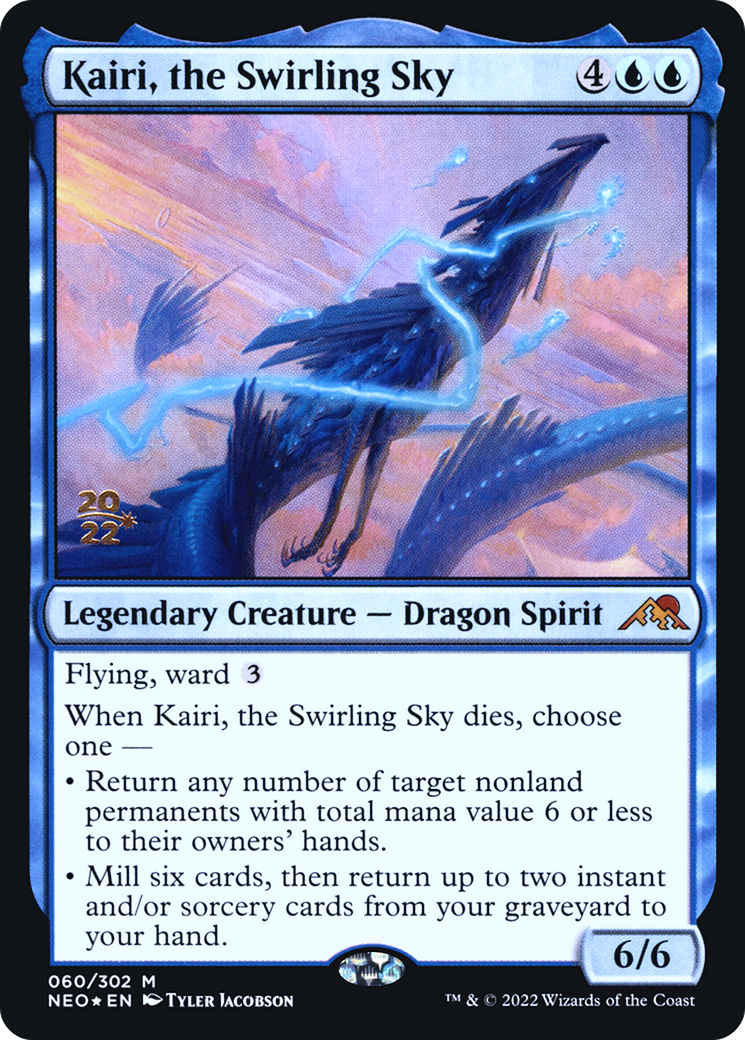 Kairi, the Swirling Sky [Kamigawa: Neon Dynasty Prerelease Promos] - The Mythic Store | 24h Order Processing