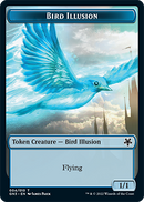Bird Illusion // Elf Warrior Double-Sided Token [Game Night: Free-for-All Tokens] - The Mythic Store | 24h Order Processing