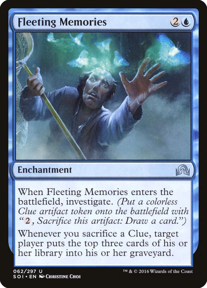 Fleeting Memories [Shadows over Innistrad] - The Mythic Store | 24h Order Processing
