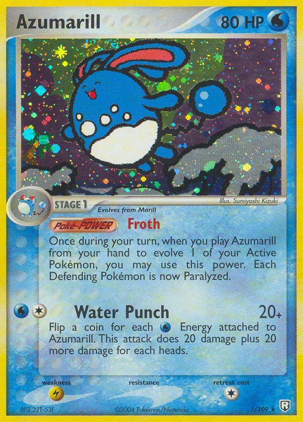 Azumarill (1/109) [EX: Team Rocket Returns] - The Mythic Store | 24h Order Processing