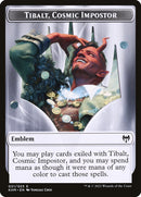 Elf Warrior // Tibalt, Cosmic Impostor Emblem Double-Sided Token [Kaldheim Tokens] - The Mythic Store | 24h Order Processing