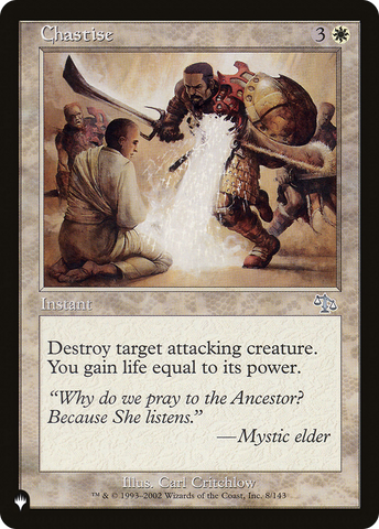 Chastise [The List] - The Mythic Store | 24h Order Processing