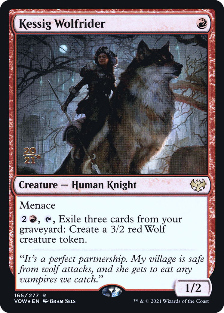 Kessig Wolfrider [Innistrad: Crimson Vow Prerelease Promos] - The Mythic Store | 24h Order Processing