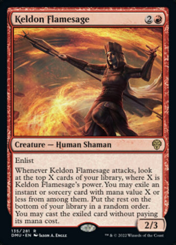 Keldon Flamesage [Dominaria United] - The Mythic Store | 24h Order Processing