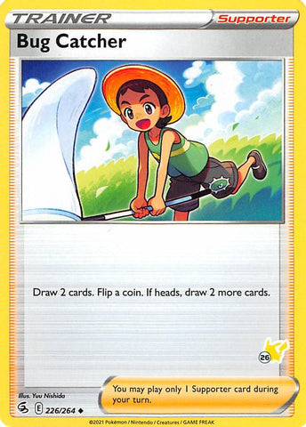 Bug Catcher (226/264) (Pikachu Stamp #26) [Battle Academy 2022] - The Mythic Store | 24h Order Processing