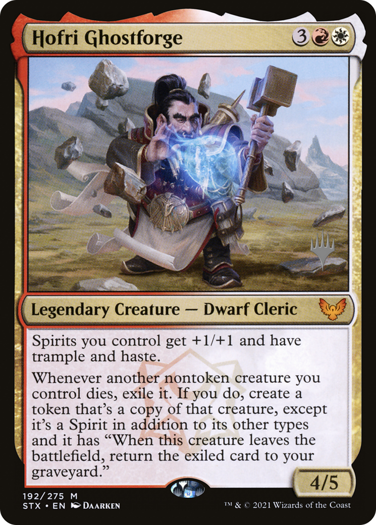 Hofri Ghostforge (Promo Pack) [Strixhaven: School of Mages Promos] - The Mythic Store | 24h Order Processing