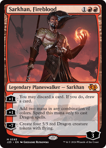 Sarkhan, Fireblood [Foundations Jumpstart] - The Mythic Store | 24h Order Processing