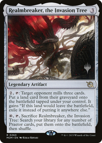Realmbreaker, the Invasion Tree (Promo Pack) [March of the Machine Promos] - The Mythic Store | 24h Order Processing