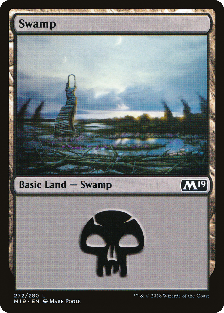Swamp (272) [Core Set 2019] - The Mythic Store | 24h Order Processing