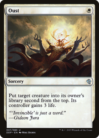 Oust [Duel Decks: Zendikar vs. Eldrazi] - The Mythic Store | 24h Order Processing