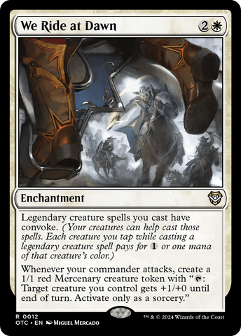 We Ride at Dawn [Outlaws of Thunder Junction Commander] - The Mythic Store | 24h Order Processing