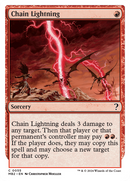 Chain Lightning (White Border) [Mystery Booster 2] - The Mythic Store | 24h Order Processing