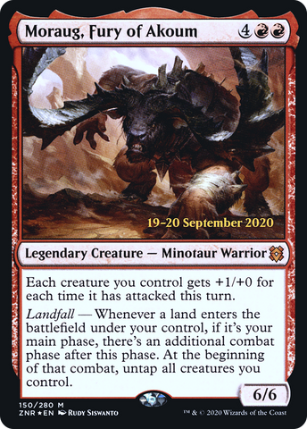 Moraug, Fury of Akoum [Zendikar Rising Prerelease Promos] - The Mythic Store | 24h Order Processing
