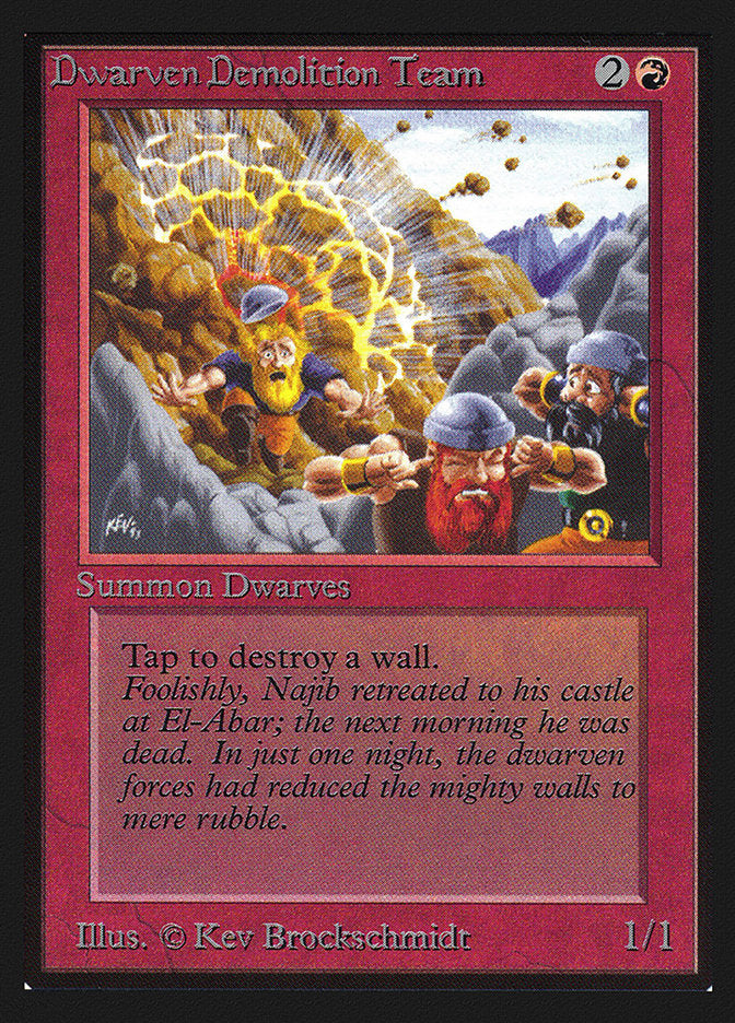 Dwarven Demolition Team [International Collectors' Edition] - The Mythic Store | 24h Order Processing