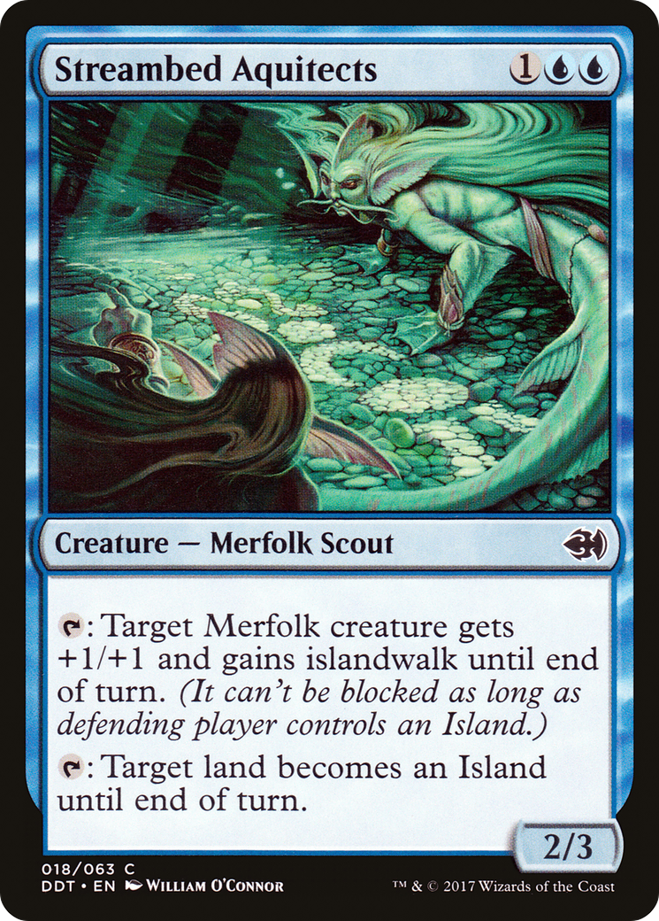 Streambed Aquitects [Duel Decks: Merfolk vs. Goblins] - The Mythic Store | 24h Order Processing