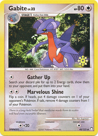Gabite (48/123) [Countdown Calendar Promos] - The Mythic Store | 24h Order Processing