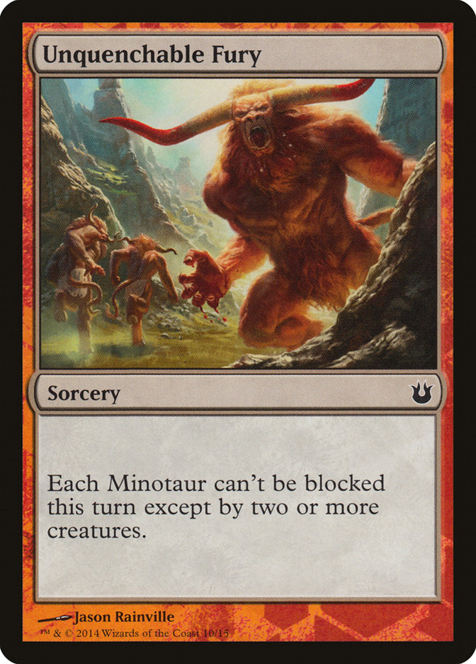 Unquenchable Fury [Born of the Gods Battle the Horde] - The Mythic Store | 24h Order Processing