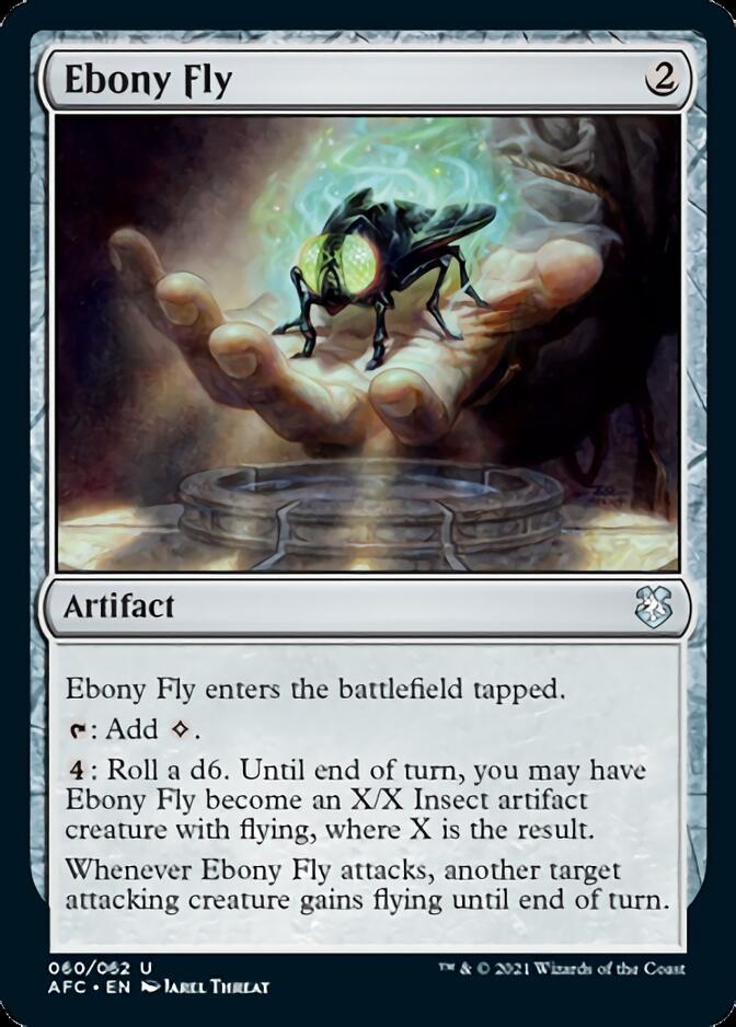 Ebony Fly [Dungeons & Dragons: Adventures in the Forgotten Realms Commander] - The Mythic Store | 24h Order Processing