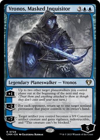 Vronos, Masked Inquisitor [Commander Masters] - The Mythic Store | 24h Order Processing