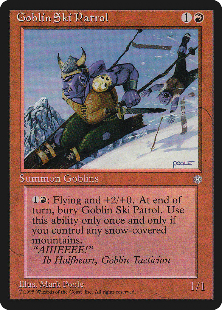 Goblin Ski Patrol [Ice Age] - The Mythic Store | 24h Order Processing