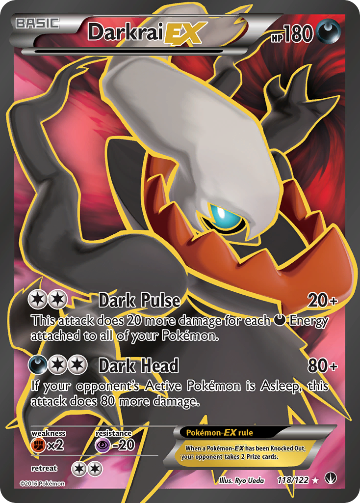 Darkrai EX (118/122) [XY: BREAKpoint] - The Mythic Store | 24h Order Processing