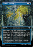 Fact or Fiction (Borderless Alternate Art) [Commander Masters] - The Mythic Store | 24h Order Processing