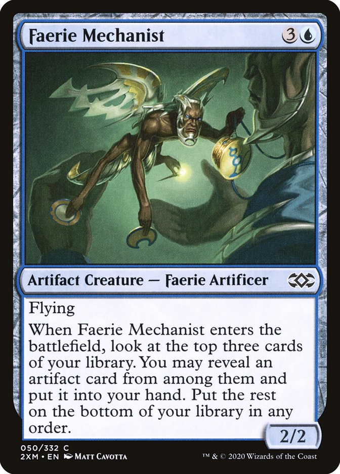 Faerie Mechanist [Double Masters] - The Mythic Store | 24h Order Processing