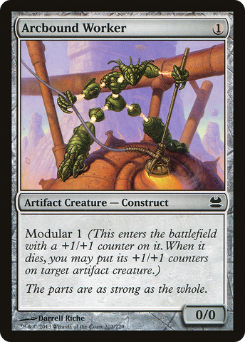 Arcbound Worker [Modern Masters] - The Mythic Store | 24h Order Processing