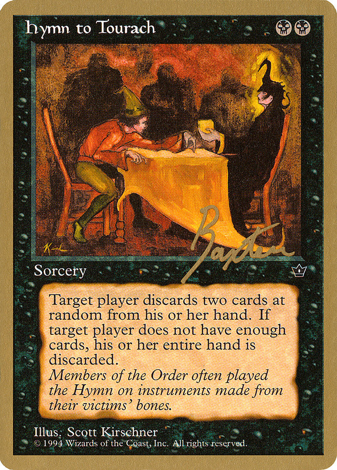 Hymn to Tourach (Table) (George Baxter) [Pro Tour Collector Set] - The Mythic Store | 24h Order Processing