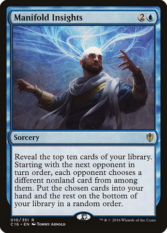 Manifold Insights [Commander 2016] - The Mythic Store | 24h Order Processing