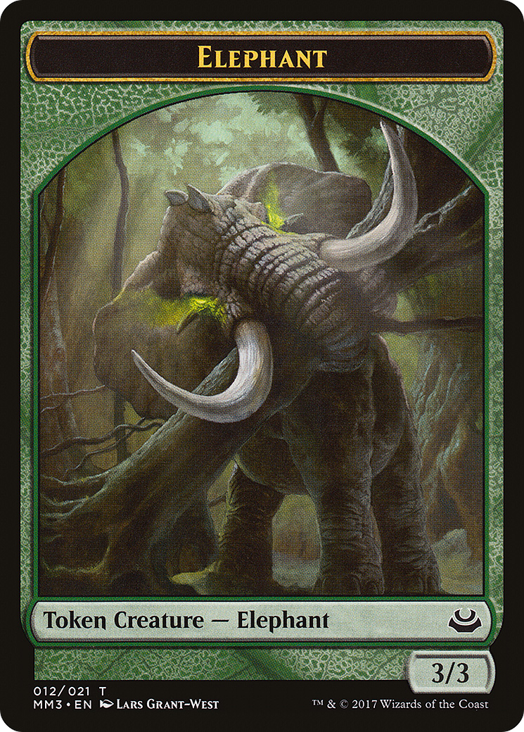 Elephant Token [Modern Masters 2017 Tokens] - The Mythic Store | 24h Order Processing