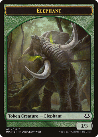 Elephant Token [Modern Masters 2017 Tokens] - The Mythic Store | 24h Order Processing