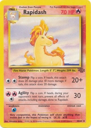 Rapidash (44/64) [Jungle Unlimited] - The Mythic Store | 24h Order Processing