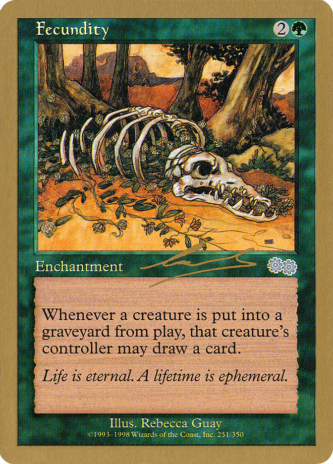 Fecundity (Nicolas Labarre) [World Championship Decks 2000] - The Mythic Store | 24h Order Processing