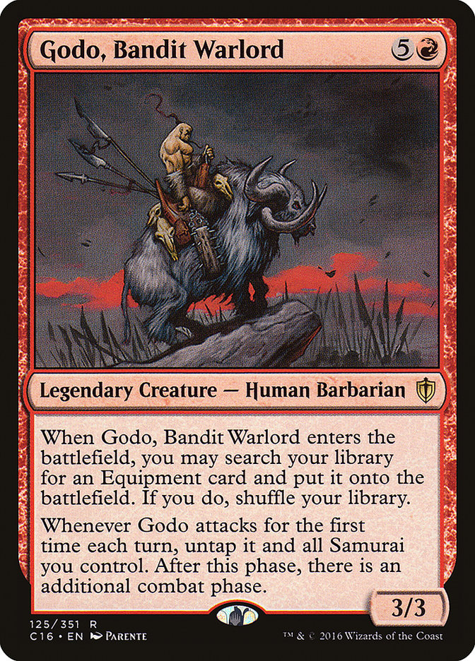 Godo, Bandit Warlord [Commander 2016] - The Mythic Store | 24h Order Processing