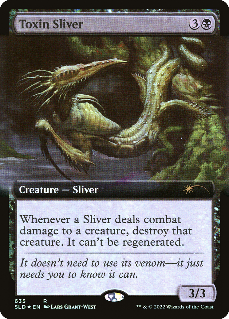 Toxin Sliver (Extended Art) [Secret Lair Drop Promos] - The Mythic Store | 24h Order Processing