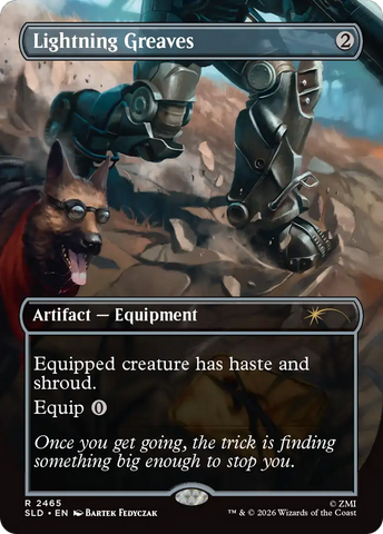 Lightning Greaves (2465) [Secret Lair Drop Series] - The Mythic Store | 24h Order Processing