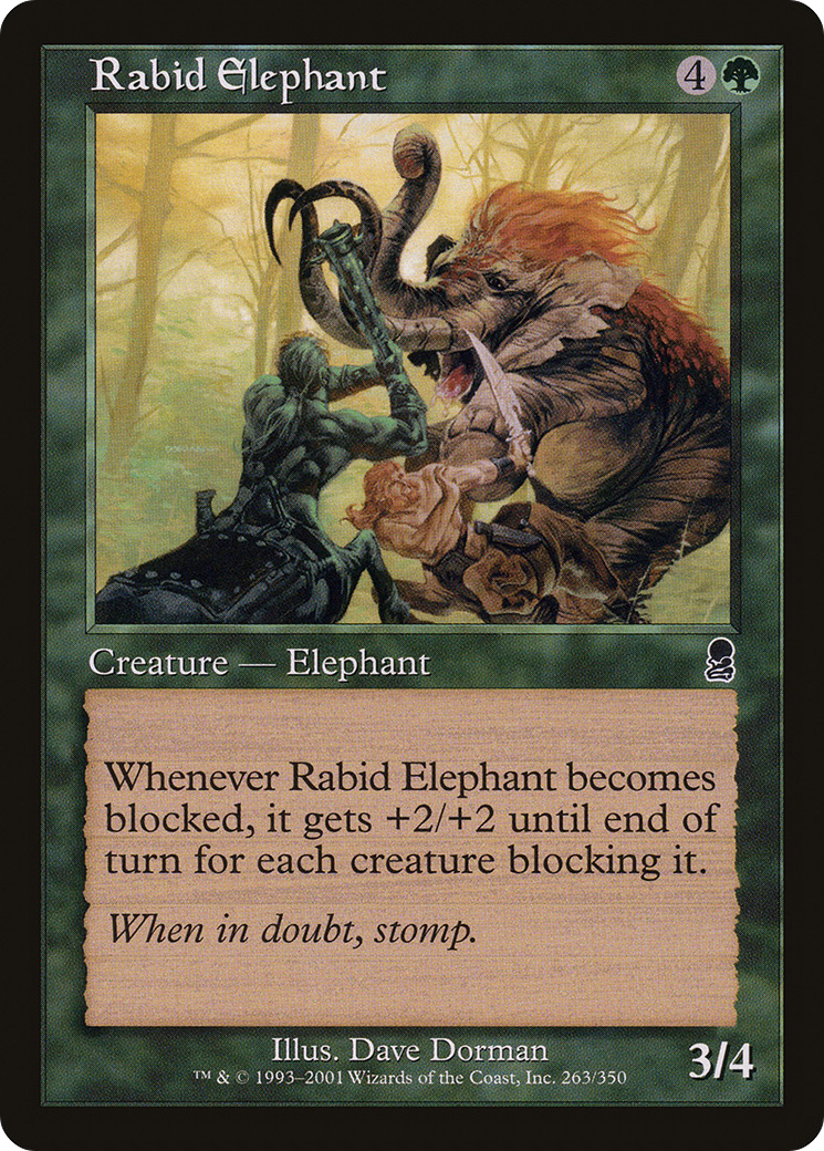 Rabid Elephant [Odyssey] - The Mythic Store | 24h Order Processing