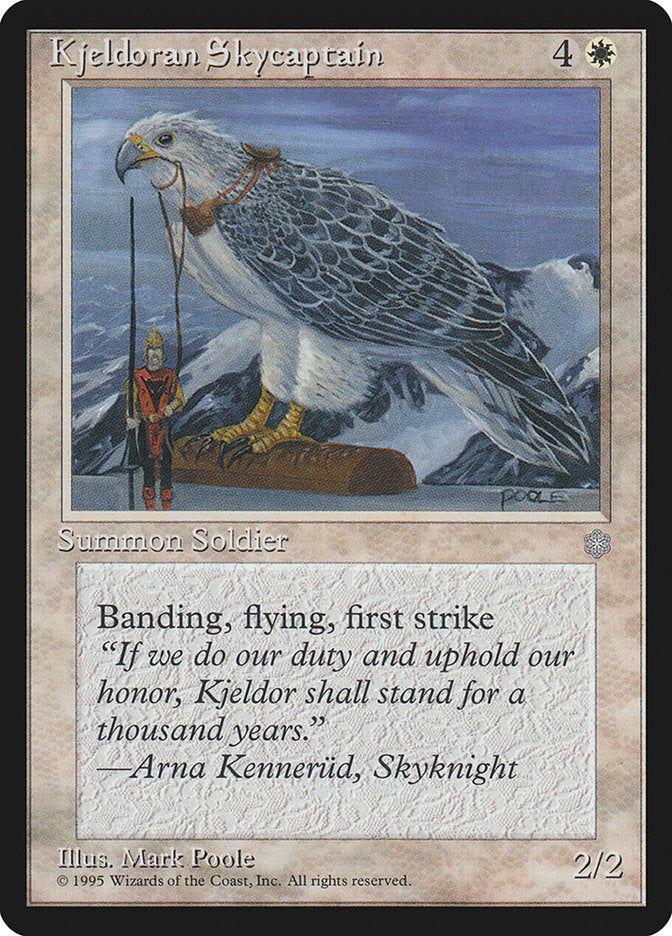 Kjeldoran Skycaptain [Ice Age] - The Mythic Store | 24h Order Processing
