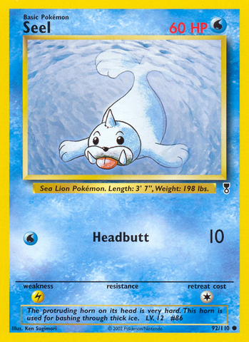 Seel (92/110) [Legendary Collection] - The Mythic Store | 24h Order Processing