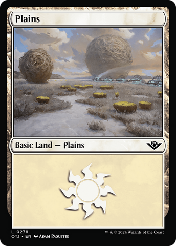 Plains (0278) [Outlaws of Thunder Junction] - The Mythic Store | 24h Order Processing