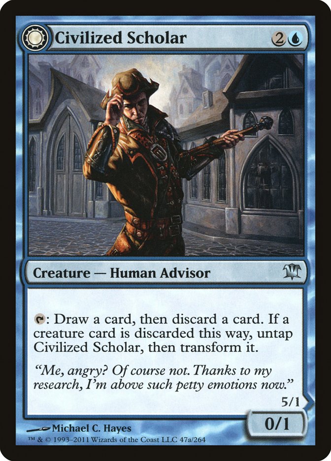 Civilized Scholar // Homicidal Brute [Innistrad] - The Mythic Store | 24h Order Processing