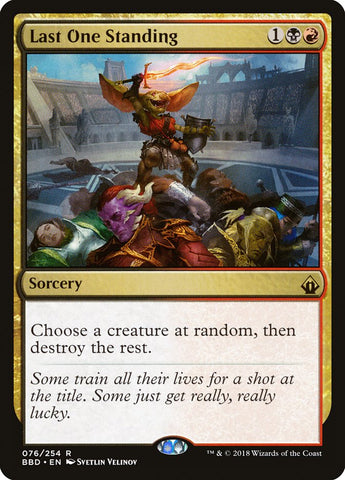 Last One Standing [Battlebond] - The Mythic Store | 24h Order Processing