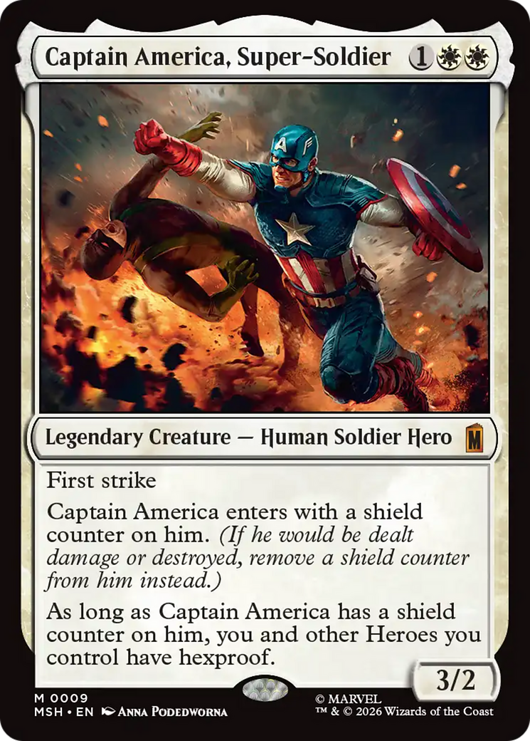 Captain America, Super-Soldier [Marvel Super Heroes] - The Mythic Store | 24h Order Processing
