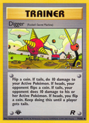 Digger (75/82) [Team Rocket 1st Edition] - The Mythic Store | 24h Order Processing