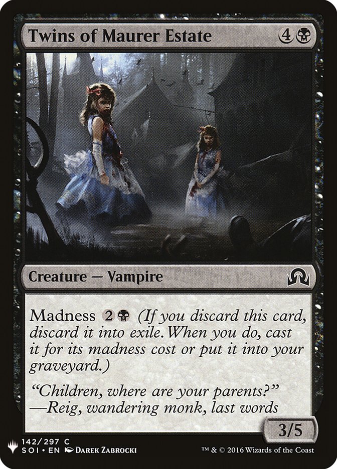 Twins of Maurer Estate [Mystery Booster] - The Mythic Store | 24h Order Processing