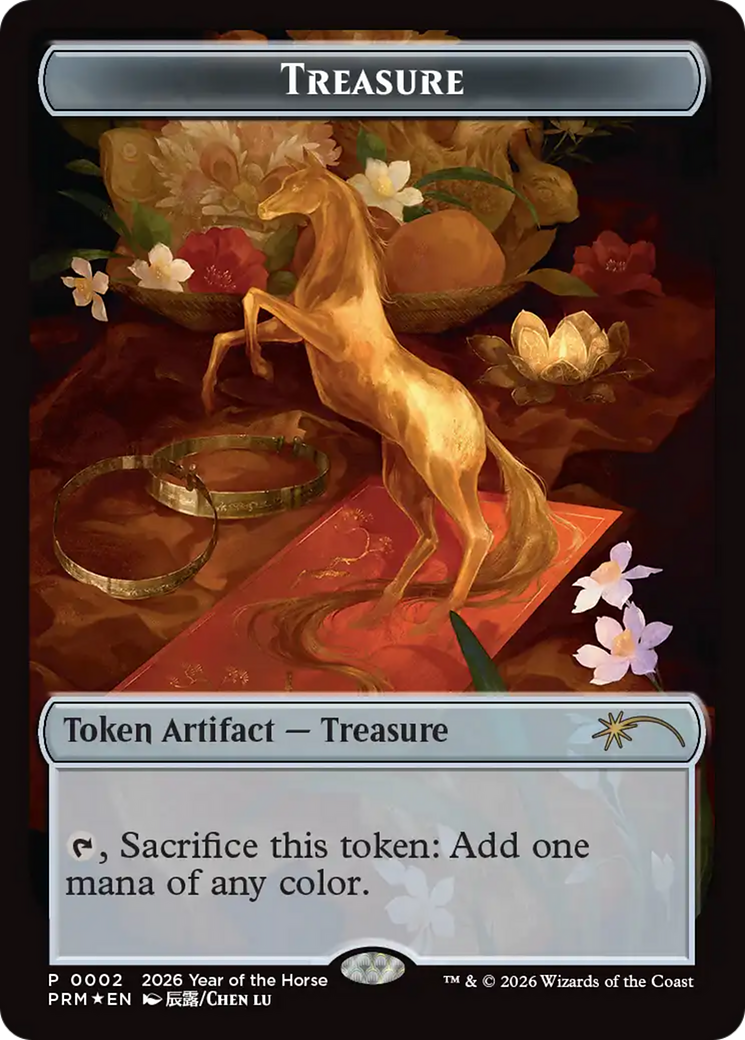 Treasure Token (Year of the Horse 2026) [Standard Showdown Promos Tokens] - The Mythic Store | 24h Order Processing