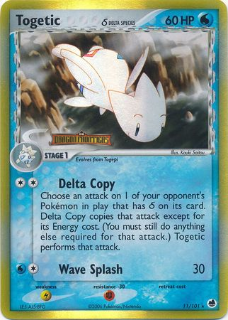 Togetic (11/101) (Delta Species) (Stamped) [EX: Dragon Frontiers] - The Mythic Store | 24h Order Processing